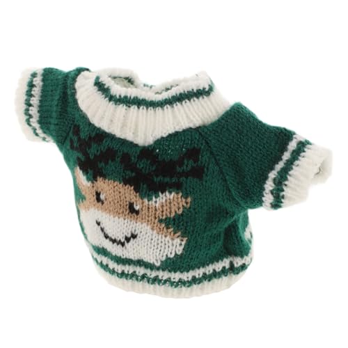 UPKOCH Handgefertigte Bärenpuppen Kleidung aus Weichem Wollgarn Niedlicher Pullover für Teddybären und Stofftiere Puppen Outfit Zubehör für Anziehen von UPKOCH