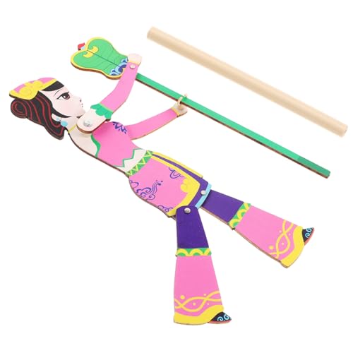 UPKOCH Handgemachte Chinesische Schattenpuppe mit Manipulationsstab Traditionelle Holzfigur für Erwachsene Puppentheater Geschenk DIY Bastelspielzeug Kulturelles Handwerk Zufällige Farbe UPKOCH Handgemachte Chinesische Schattenpuppe mit Manipulationsstab Traditionelle Holzfigur für Erwachsene Puppentheater Geschenk DIY Bastelspielzeug Kulturelles Handwerk Zufällige Farbe von UPKOCH