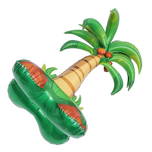 UPKOCH Hawaii Party Aufblasbarer Folienballon Tropisches Großes Aluminium Folienballon Fotohintergrund Vielseitiges Partyzubehör für Garten Geburtstag Foto Requisiten von UPKOCH