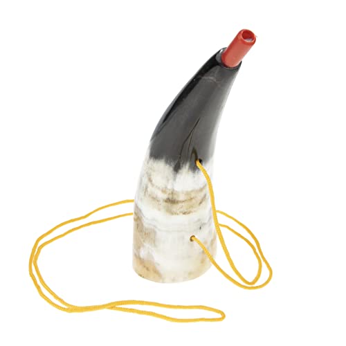 UPKOCH Horn Wasserbüffelhorn Für Cheering Horn Prop Für Sportveranstaltungen Farbe Zufällig Trompeten Für Partys Und Stadionfeiern von UPKOCH