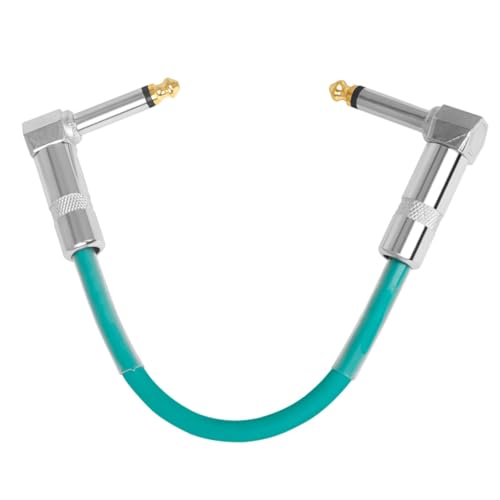 UPKOCH Kabel Für Elektrische Gitarre Gitarrenkabel Gitarrenpedale Effektpedalkabel Guitar Patch -kabel Gitarrenpedal -patch -schnüre Patchkabel Pedalboard-kabel Grün Pvc von UPKOCH