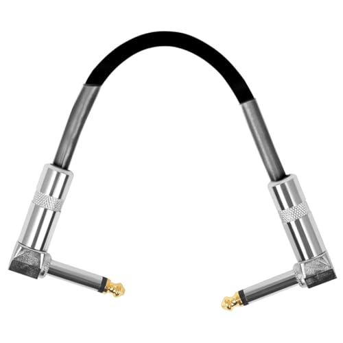 UPKOCH Kabel Für Elektrische Gitarre Gitarrenkabel Pedal Gitarren-patchkabel Patchkabel Gitarre Guitar Patch -kabel Pvc Schwarz von UPKOCH