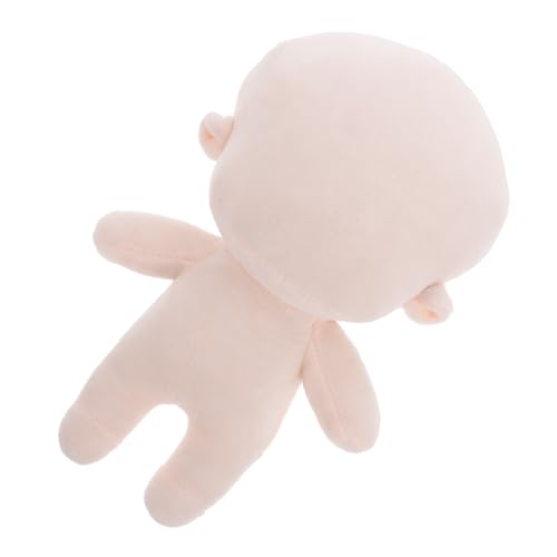 UPKOCH Körperpuppe für Babys Puppenrohling Puppenkörper Puppen-DIY Puppenmode Puppenkunst Puppenkollektion Puppenbasteln Plüschtiere verkleiden Baumwollpuppen Baumwolle Beige von UPKOCH