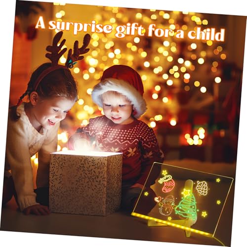 UPKOCH LED Leucht Zeichenbrett für Acryl Glow Doodle Pad mit Bunten Markern und Ständer Wiederbeschreibbares Trocken Abwischbares Board für Schule Zuhause Kreatives Lernen UPKOCH LED Leucht Zeichenbrett für Acryl Glow Doodle Pad mit Bunten Markern und Ständer Wiederbeschreibbares Trocken Abwischbares Board für Schule Zuhause Kreatives Lernen von UPKOCH