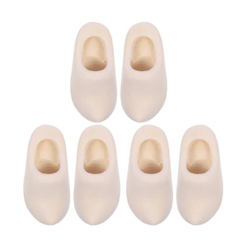 UPKOCH Mini-Holzclogs Holländische Holzschuh-Clogs Mini-Fingerschuhe Unvollendete Holzfigur Puppenhaus-Zubehör Für DIY-Bastelarbeiten Malerei Schlüsselanhänger Puppe 4 cm 3 Paar UPKOCH Mini-Holzclogs Holländische Holzschuh-Clogs Mini-Fingerschuhe Unvollendete Holzfigur Puppenhaus-Zubehör Für DIY-Bastelarbeiten Malerei Schlüsselanhänger Puppe 4 cm 3 Paar von UPKOCH