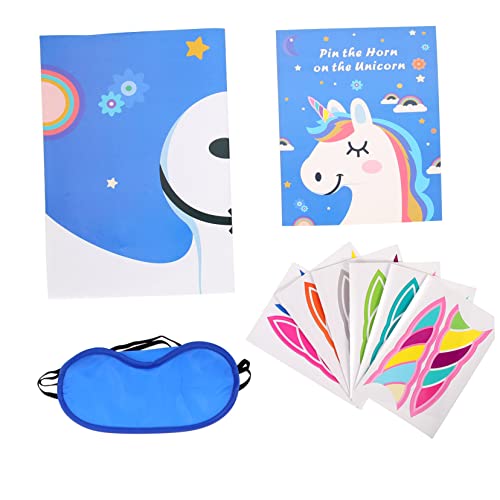 UPKOCH Partyspielzeug – 1 Set Partyspiel-Set Mit Lustiger Pin-Horn- Und Heimdekor-Postern von UPKOCH