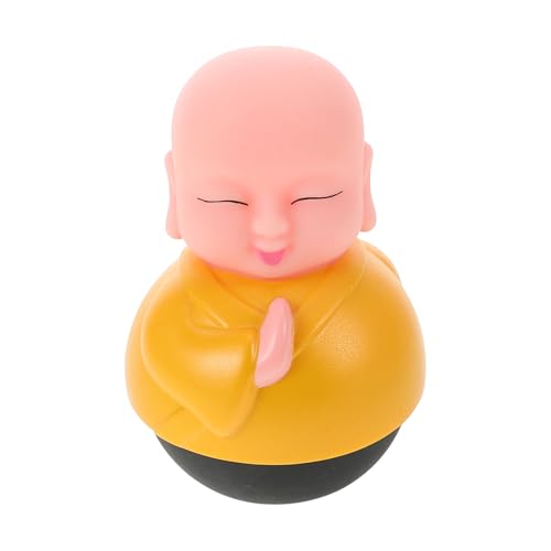 UPKOCH Mini-mönchsspielzeug Sicheres Pvc-material Becher Ornament Schreibtisch- Partygeschenk Für Jungen Und Mädchen von UPKOCH