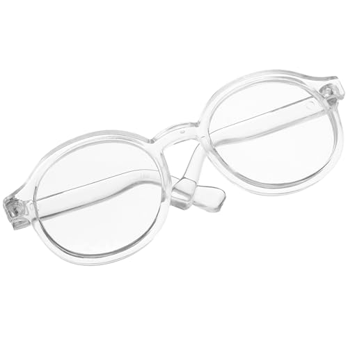 UPKOCH Puppenbrille Modebrillen Sterndekor Mini-Zubehör Miniaturpuppen Spielzeug Gläser Brille für Puppe modische Brillendekore Berühmtheit Requisiten Dekorationen schmücken Kind Plastik von UPKOCH