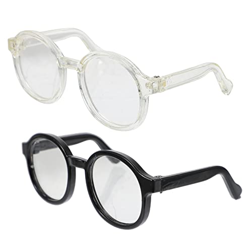 UPKOCH Mini-Brille Spielzeug 2 Stück Puppen Es Ankleidebrille Simulierte Brille Spielzeug Einfach Zu Tragen UPKOCH Mini-Brille Spielzeug 2 Stück Puppen Es Ankleidebrille Simulierte Brille Spielzeug Einfach Zu Tragen von UPKOCH