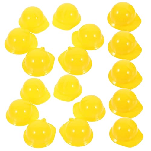 UPKOCH Puppenhüte 30 Stück Mini-schutzhelme Kunststoff Mini-Helm Modelle BAU-Hut Für Spielzeug UPKOCH Puppenhüte 30 Stück Mini-schutzhelme Kunststoff Mini-Helm Modelle BAU-Hut Für Spielzeug von UPKOCH