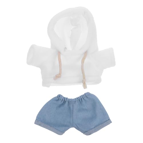 UPKOCH Puppenkleidungsset Kleidung für Plüschtiere ausgestopfte Bärenkleidung Puppen-T-Shirt Puppen anziehen Puppenkleidung Accessoires Kleidung tragen Zubehör für Puppenkleidung Stoff von UPKOCH