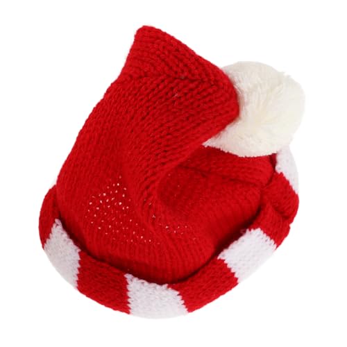 UPKOCH Miniatur Puppenhüte Strickmützen Für DIY Bastelprojekte Süße Wollmützen Für Puppen Dekoration Für Festliche Anlässe von UPKOCH