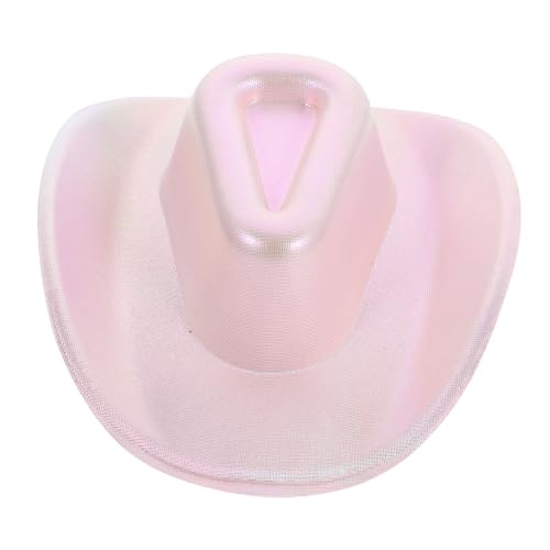 UPKOCH Puppenmütze Miniatur Kappen Mall-Hut Entzückende Hüte Hut Für Puppen Hut Für Minihauspuppe Kleine Hüte Für Kuchendekor Puppenhüte Selber Machen Kleine Hüte Basteln Eva Rosa von UPKOCH