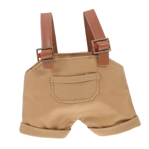 UPKOCH Puppenoverall Kuscheltier Kleidung Kleidung Mode für Puppen puppenkleidung Puppen Latzhosen für Plüschtiere Karierte Puppenmode Puppenkleider Stoff Khaki UPKOCH Puppenoverall Kuscheltier Kleidung Kleidung Mode für Puppen puppenkleidung Puppen Latzhosen für Plüschtiere Karierte Puppenmode Puppenkleider Stoff Khaki von UPKOCH