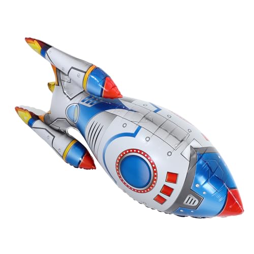 UPKOCH Raketen Ballons Raumschiff Ballon-foto-requisiten Dekorative Luftballons Zum Geburtstag Ballonrakete Helium Weltraum-party-ballon Weltraumballongirlande Weiß Pa Aluminium UPKOCH Raketen Ballons Raumschiff Ballon-foto-requisiten Dekorative Luftballons Zum Geburtstag Ballonrakete Helium Weltraum-party-ballon Weltraumballongirlande Weiß Pa Aluminium von UPKOCH