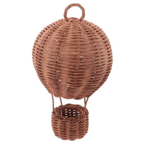 UPKOCH Rattan-heißluftballon-Dekoration Heißluftballon Kinderzimmerdeko Heißluftballon-mittelstücke Gewebter Heißluftballon Hängender Heißluftballon Heißluftballonkorb Light Brown UPKOCH Rattan-heißluftballon-Dekoration Heißluftballon Kinderzimmerdeko Heißluftballon-mittelstücke Gewebter Heißluftballon Hängender Heißluftballon Heißluftballonkorb Light Brown von UPKOCH