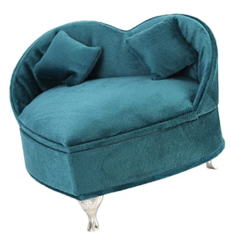 UPKOCH Schmuckschatulle Für Das Sofa Aus Samt – Organizer-etui Für Halsketten Und Ohrringe Tragbare Reise-schmuckschatulle Für Frauen UPKOCH Schmuckschatulle Für Das Sofa Aus Samt – Organizer-etui Für Halsketten Und Ohrringe Tragbare Reise-schmuckschatulle Für Frauen von UPKOCH