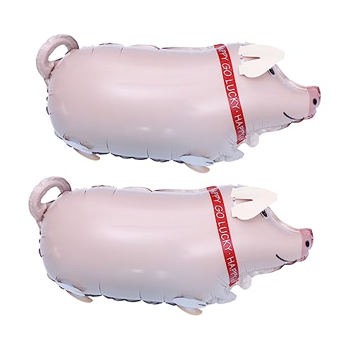 UPKOCH Schweine Folienballons Pinke Tierballons Aus Aluminiumfolie Perfekte Deko Für Kindergeburtstagsfeiern Und Tier Mottopartys Luftballons Für Feierlichkeiten UPKOCH Schweine Folienballons Pinke Tierballons Aus Aluminiumfolie Perfekte Deko Für Kindergeburtstagsfeiern Und Tier Mottopartys Luftballons Für Feierlichkeiten von UPKOCH