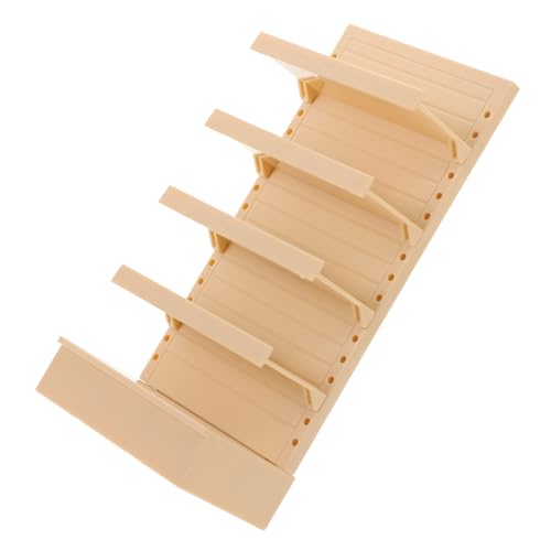 UPKOCH Spielzeugregal Babypuppen Interaktive Plüsch Mädchenpuppe Puppenhauszubehör Puppenhaus Bausatz Puppenwagen Mini Regale Puppenständer Puppenhauszubehör Puppenautositz Puppendekor von UPKOCH
