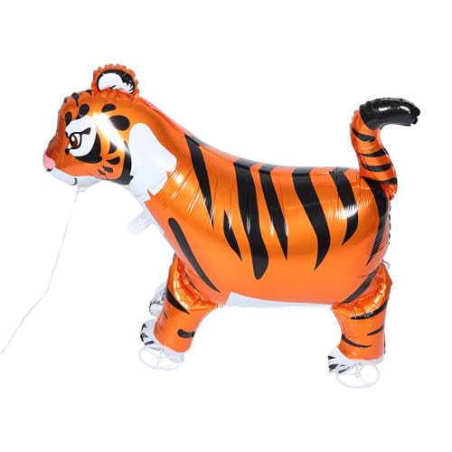 UPKOCH Tigerballondekoration tierische Folienballons Tierballon mit Rädern aufblasbare Tiere Luftballons mit Nutztieren gehende Tierballons aufblasbare Nutztiere Aluminiumfolie UPKOCH Tigerballondekoration tierische Folienballons Tierballon mit Rädern aufblasbare Tiere Luftballons mit Nutztieren gehende Tierballons aufblasbare Nutztiere Aluminiumfolie von UPKOCH
