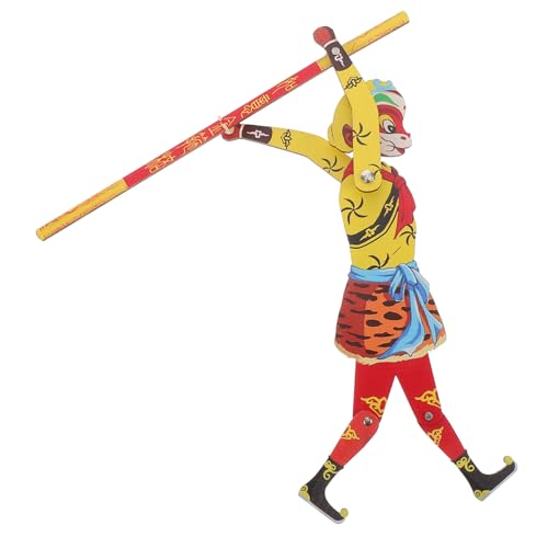 UPKOCH Vintage Chinesisches Schattenspielzeug Traditionelle Holzfigur des Affenkönigs Für Puppentheater Und Familienunterhaltung Handgefertigt Langlebig Und Farbecht Für Aufführungen UPKOCH Vintage Chinesisches Schattenspielzeug Traditionelle Holzfigur des Affenkönigs Für Puppentheater Und Familienunterhaltung Handgefertigt Langlebig Und Farbecht Für Aufführungen von UPKOCH
