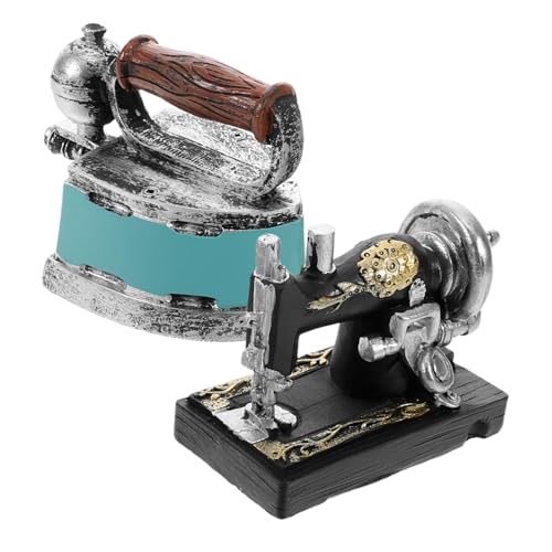 UPKOCH Vintage Mini Nähmaschine Puppenhaus Accessoire Einzigartige Miniatur Nähmaschine Zur Dekoration Heim Nähmaschine UPKOCH Vintage Mini Nähmaschine Puppenhaus Accessoire Einzigartige Miniatur Nähmaschine Zur Dekoration Heim Nähmaschine von UPKOCH