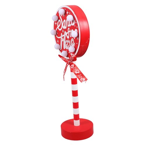 UPKOCH Weihnachtsbeleuchtung Weihnachtsdekorationen Lampe Lichter Nachtlicht Für Weihnachten Ornamente Led Nachttisch Weihnachtliches Leuchtendes Festivaldekor Kiefernholz Rot UPKOCH Weihnachtsbeleuchtung Weihnachtsdekorationen Lampe Lichter Nachtlicht Für Weihnachten Ornamente Led Nachttisch Weihnachtliches Leuchtendes Festivaldekor Kiefernholz Rot von UPKOCH