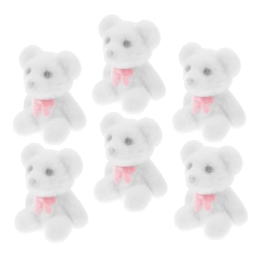 UPKOCH Winzige Plüschbären Kuchendekorationen Miniaturfiguren Handgefertigte Beflockte Tiere Für Eventdekorationen UPKOCH Winzige Plüschbären Kuchendekorationen Miniaturfiguren Handgefertigte Beflockte Tiere Für Eventdekorationen von UPKOCH