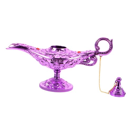 UPKOCH Wunschlampe aus Vintage Tischdekoration für Hochzeiten Karneval und Partys Langlebig und Oxidationsbeständig für Heimdekoration und Fotorequisiten UPKOCH Wunschlampe aus Vintage Tischdekoration für Hochzeiten Karneval und Partys Langlebig und Oxidationsbeständig für Heimdekoration und Fotorequisiten von UPKOCH