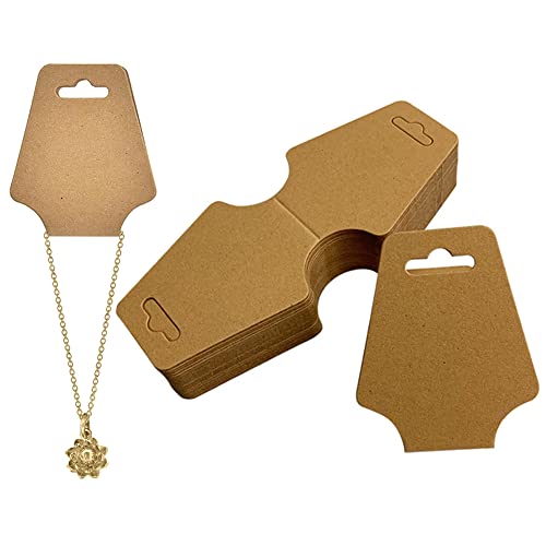 UPSTORE 100 Stück Halskette Display Karten Leere Halskette Kartenhalter Schmuckanzeige hängende Faltkarten für Halsketten Armbänder Schmuck hängen Tags 4,72 x 1,97 Zoll UPSTORE 100 Stück Halskette Display Karten Leere Halskette Kartenhalter Schmuckanzeige hängende Faltkarten für Halsketten Armbänder Schmuck hängen Tags 4,72 x 1,97 Zoll von Upstore