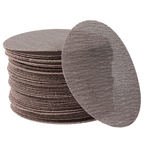 UPWOOD Schleifgitter 50 Stück 125mm Klett Körnung 150, Zum staubfreien Schleifen von Karosserie, Holz, Metall, Kunststoff, Lack, Passt sich an alle 125 mm Schleifmaschinen UPWOOD Schleifgitter 50 Stück 125mm Klett Körnung 150, Zum staubfreien Schleifen von Karosserie, Holz, Metall, Kunststoff, Lack, Passt sich an alle 125 mm Schleifmaschinen von UPWOOD