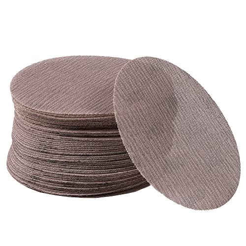 UPWOOD Schleifgitter 50 Stück 150mm Klett Körnung 320, Zum staubfreien Schleifen von Karosserie, Holz, Metall, Kunststoff, Lack, Passt sich an alle 150 mm Schleifmaschinen UPWOOD Schleifgitter 50 Stück 150mm Klett Körnung 320, Zum staubfreien Schleifen von Karosserie, Holz, Metall, Kunststoff, Lack, Passt sich an alle 150 mm Schleifmaschinen von UPWOOD