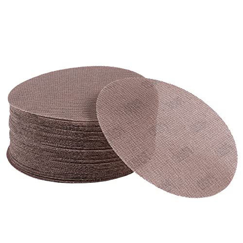 UPWOOD Schleifgitter 50 Stück 150mm Klett Körnung 400, Zum staubfreien Schleifen von Karosserie, Holz, Metall, Kunststoff, Lack, Passt sich an alle 150 mm Schleifmaschinen UPWOOD Schleifgitter 50 Stück 150mm Klett Körnung 400, Zum staubfreien Schleifen von Karosserie, Holz, Metall, Kunststoff, Lack, Passt sich an alle 150 mm Schleifmaschinen von UPWOOD