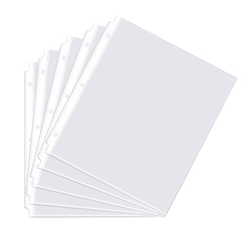 UPZDER Klarsichthüllen für 3-Ringordner, 21,6 x 27,9 cm, 300 Stück, Kunststoffhüllen für Papier, Dokumente und Fotos, oben ladende Binderhüllen, Papierschutz, Briefgröße UPZDER Klarsichthüllen für 3-Ringordner, 21,6 x 27,9 cm, 300 Stück, Kunststoffhüllen für Papier, Dokumente und Fotos, oben ladende Binderhüllen, Papierschutz, Briefgröße von UPZDER