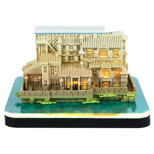 3D-Kalender 2026, 3D-Zeitmess-Kalender, 3D-Panorama-Papierskulptur der antiken Stadt Jiangnan, Schreibtischkalender, DIY-Notizblock, Kunst, Schreibtisch-Dekoration 3D-Kalender 2026, 3D-Zeitmess-Kalender, 3D-Panorama-Papierskulptur der antiken Stadt Jiangnan, Schreibtischkalender, DIY-Notizblock, Kunst, Schreibtisch-Dekoration von UQSENEUX