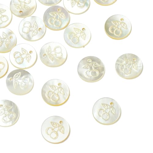 UR URLIEFHALL Verschiedene geformte weiße Charms Imitation Perle Muschelperlen Charms für Schmuckherstellung DIY Handwerk Halskette Ohrringe UR URLIEFHALL Verschiedene geformte weiße Charms Imitation Perle Muschelperlen Charms für Schmuckherstellung DIY Handwerk Halskette Ohrringe von UR URLIFEHALL