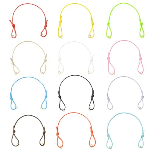UR URLIFEHALL Gewachste Polyester-Kordel-Armbänder, halbfertig, verstellbar, geflochten, für Schmuckherstellung, Bastelarbeiten, 60 Stück UR URLIFEHALL Gewachste Polyester-Kordel-Armbänder, halbfertig, verstellbar, geflochten, für Schmuckherstellung, Bastelarbeiten, 60 Stück von UR URLIFEHALL