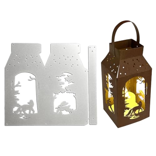 3D Laternen Stanzformen Stanzschablone, Laterne Stanzen Metall Prägeschablonen Stanzformen Cutting Dies Weihnachten Laterne Box Metall Stanzformen Schablone für DIY Scrapbooking Handwerk 3D Laternen Stanzformen Stanzschablone, Laterne Stanzen Metall Prägeschablonen Stanzformen Cutting Dies Weihnachten Laterne Box Metall Stanzformen Schablone für DIY Scrapbooking Handwerk von URFEDA