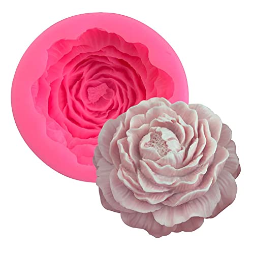 3D Rose Pfingstrose Blume Silikonform Fondant Kuchenform Dekoration Duftende Kerze Seife Gips Form Silikon Blume Kuchenformen Schokoladenform DIY Backen Handwerk für Kuchen Süßigkeiten Gelee Tortedeko 3D Rose Pfingstrose Blume Silikonform Fondant Kuchenform Dekoration Duftende Kerze Seife Gips Form Silikon Blume Kuchenformen Schokoladenform DIY Backen Handwerk für Kuchen Süßigkeiten Gelee Tortedeko von URFEDA