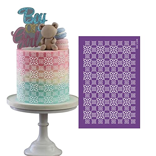 Kuchen Dekoration Schablonen Torten Schablonen Spitze Rose Fondant Zubehör,Blumen kuchenvorlagen DIY Buttercreme Schablon Floral Kuchen Backen Schablonen für Geburtstag Hochzeit Kuchendekoration Kuchen Dekoration Schablonen Torten Schablonen Spitze Rose Fondant Zubehör,Blumen kuchenvorlagen DIY Buttercreme Schablon Floral Kuchen Backen Schablonen für Geburtstag Hochzeit Kuchendekoration von URFEDA