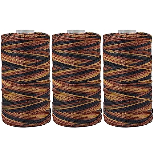 Rollen Makramee-Seil Makramee-Baumwollfäden natürliche Schnur 15 mm mehrfarbiger Baumwollfaden bunter Nylonfaden geflochtene Makramee-Schnur Nylonschnur-Faden für DIY-Handwerk Rollen Makramee-Seil Makramee-Baumwollfäden natürliche Schnur 15 mm mehrfarbiger Baumwollfaden bunter Nylonfaden geflochtene Makramee-Schnur Nylonschnur-Faden für DIY-Handwerk von URFEDA
