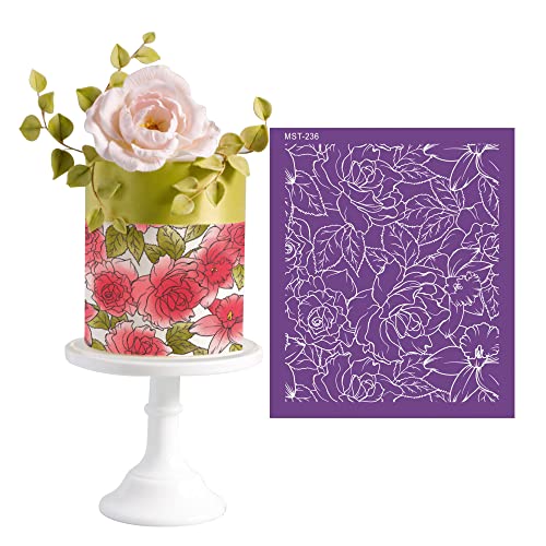 Torten Schablonen Kuchen Dekoration Schablonen Spitze Fondant Zubehör,Blumen kuchenvorlagen DIY Buttercreme Schablon Floral Spitze Kuchen Backen Schablonen für Geburtstag Hochzeit Kuchendekoration Torten Schablonen Kuchen Dekoration Schablonen Spitze Fondant Zubehör,Blumen kuchenvorlagen DIY Buttercreme Schablon Floral Spitze Kuchen Backen Schablonen für Geburtstag Hochzeit Kuchendekoration von URFEDA