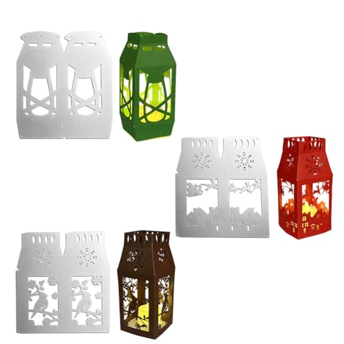 URFEDA 3 Stück Weihnachten Stanzschablonen Haus Laterne Stanzschablone Laterne Stanzen Metall Prägeschablonen 3D Stanzformen Cutting Dies für DIY Scrapbooking Karten Handwerk Geschenk Homedeko URFEDA 3 Stück Weihnachten Stanzschablonen Haus Laterne Stanzschablone Laterne Stanzen Metall Prägeschablonen 3D Stanzformen Cutting Dies für DIY Scrapbooking Karten Handwerk Geschenk Homedeko von URFEDA