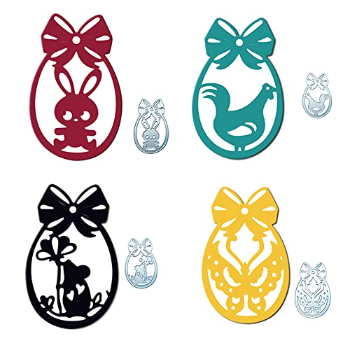 URFEDA 4 Stück Stanzschablone Ostern Set Stanzformen,Hasen Eier Schneiden Stanzformen Metall Prägeschablonen Prägung Schablone Stanzschablonen für DIY Scrapbooking Album Karten Basteln URFEDA 4 Stück Stanzschablone Ostern Set Stanzformen,Hasen Eier Schneiden Stanzformen Metall Prägeschablonen Prägung Schablone Stanzschablonen für DIY Scrapbooking Album Karten Basteln von URFEDA