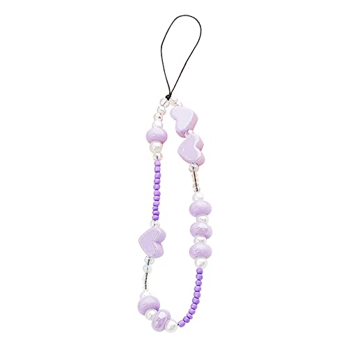 URFEDA Handykette Perlen Handy Lanyard Handyanhänger Böhmische Herz Perle Handykette Telefon Anhänger Anti Verlorene Telefon Kette Handgelenkschlaufe Schlüsselbund Handy Schmuck Hängen Chian Lila URFEDA Handykette Perlen Handy Lanyard Handyanhänger Böhmische Herz Perle Handykette Telefon Anhänger Anti Verlorene Telefon Kette Handgelenkschlaufe Schlüsselbund Handy Schmuck Hängen Chian Lila von URFEDA