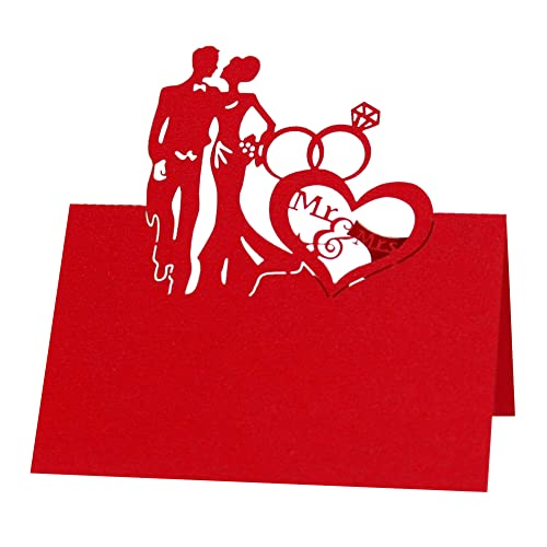URFEDA Tischkarten, 50 Stück Liebhaber Tischkarten Hochzeit Platzkarten, Tischkarten Geburtstag, Namensschilder Hochzeit, ideale Ergänzung zur Hochzeitsdeko und Tischdeko URFEDA Tischkarten, 50 Stück Liebhaber Tischkarten Hochzeit Platzkarten, Tischkarten Geburtstag, Namensschilder Hochzeit, ideale Ergänzung zur Hochzeitsdeko und Tischdeko von URFEDA