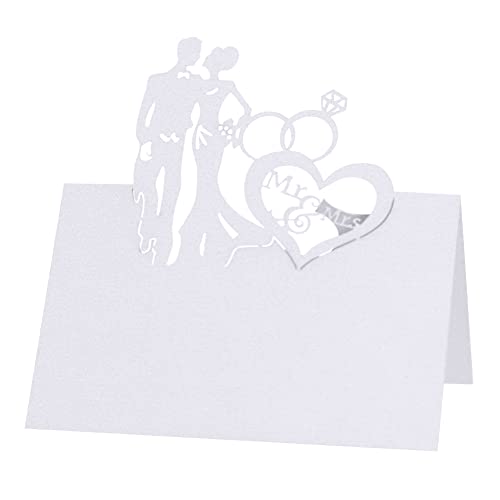 URFEDA Tischkarten, 50 Stück Liebhaber Tischkarten Hochzeit Platzkarten, Tischkarten Geburtstag, Namensschilder Hochzeit, ideale Ergänzung zur Hochzeitsdeko und Tischdeko URFEDA Tischkarten, 50 Stück Liebhaber Tischkarten Hochzeit Platzkarten, Tischkarten Geburtstag, Namensschilder Hochzeit, ideale Ergänzung zur Hochzeitsdeko und Tischdeko von URFEDA