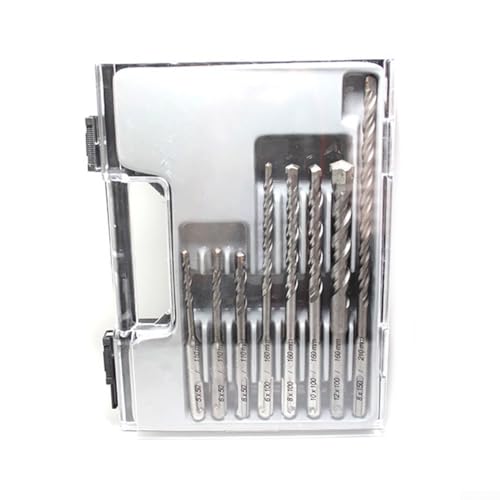 8 Stücke Steinbohrer Set,Betonbohrer,Mauerwerk Bohrer Schock Bohrer Kombination Legierung Beton Wand Öffnung von URPIZY