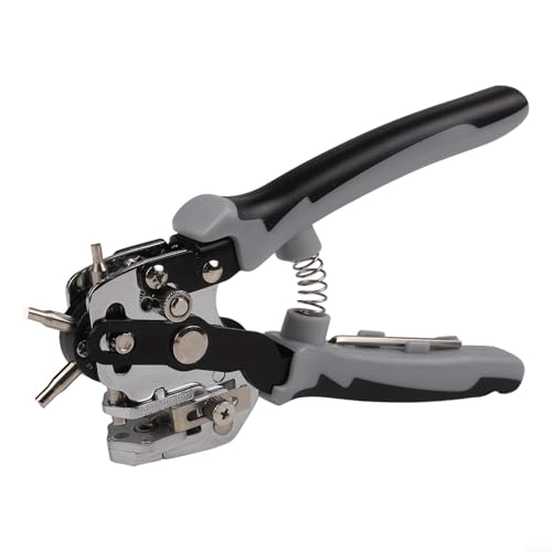 Leder Lochzange Ergonomisch mit 6 Lochgrößen V-förmige Edelstahl-Schneide Doppelhebel Anti-Rutsch-Griff Einstellbarer Abstand von 4-19mm Für Gürtel Taschen Uhrenbänder DIY Handwerk Leder Lochzange Ergonomisch mit 6 Lochgrößen V-förmige Edelstahl-Schneide Doppelhebel Anti-Rutsch-Griff Einstellbarer Abstand von 4-19mm Für Gürtel Taschen Uhrenbänder DIY Handwerk von URPIZY