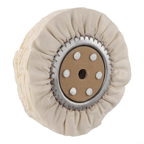 Polierscheibe 200Mm Baumwolle Featherproof Tuch Eisenkern Abrasiv Polierrad Windrad Offen Schrägband Für Metall Schmuck Edelstahl Holz Kunststoff Maschinell Manuell Halbautomatisch Vollautomatisch von URPIZY